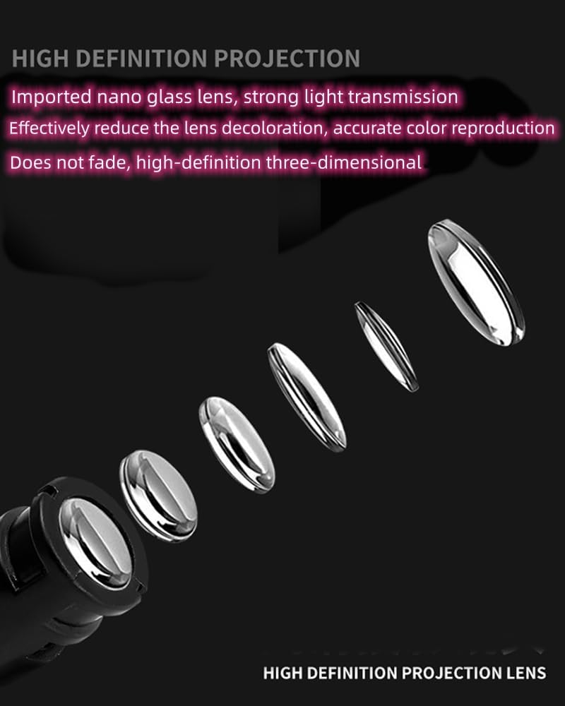 LOUEI 2pcs Door LED light welcome logo projector Compatible with 2020-2022 330i M340i I3 I4 M3,2021-2024 2/4 series 2025 X1 X3 laser ghost shadow courtesy Light (2020-2022 OR) - Image 3